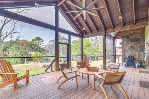 Riverfront Fisher’s Paradise in Florida w/Dock!