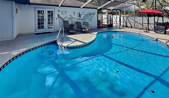 Rivers Edge Retreat | Pet-Friendly, Pool w/Bar + Close to Beaches!