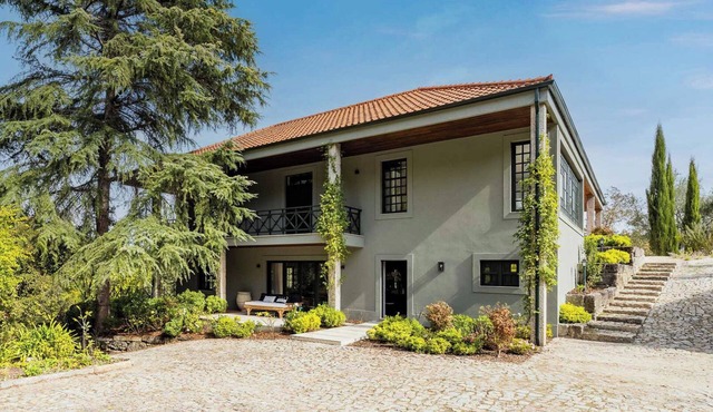 Riverside Heritage Douro Villa with Pool and Views