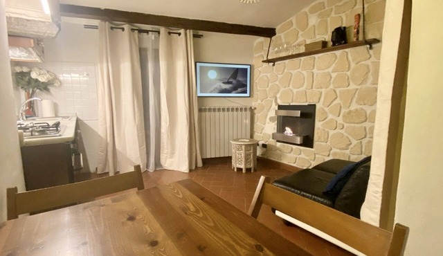 Romantic Apartment with bio-fireplace in Florence