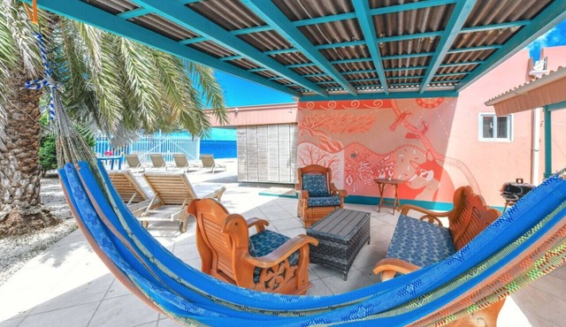 Romantic Beachfront One-Bedroom Villa