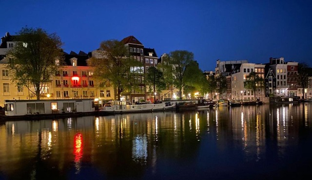 Romantic Boat in the Heart of Amsterdam