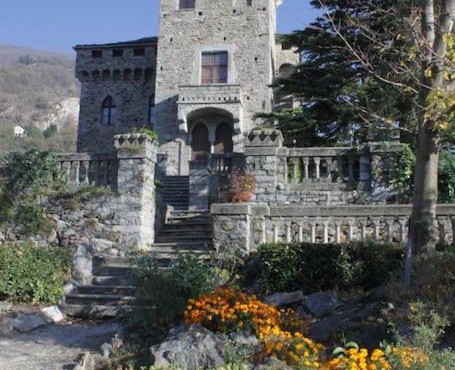 Romantic Italian Castle at the foot of the Alps