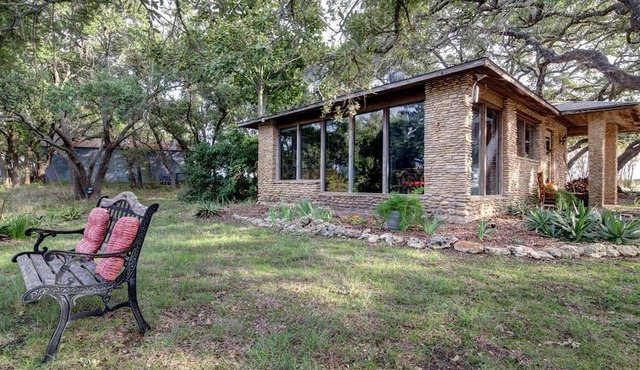 Romantic Luxury Cottage Rental for Two with Fireplace in Texas Hill Country