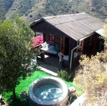 Romantic Mountain cabin with Spa