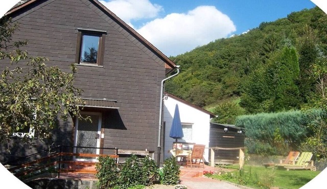 romantic side valley of Rhenish Slate Mountains