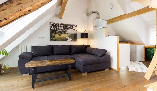 Romantic Studio 4. with a view of the Moselle - Moselstudio Rosenburgblick