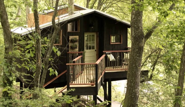 Romantic Tree House near Chattanooga in the North Georgia Woodlands