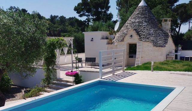 Romantic Trullo for 2 with Brand New 2026 Pool Among the Olive Trees (Exclusive)