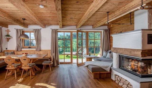 Romantikchalet NATUR (long-term rate) - Almchalet Linharterhof