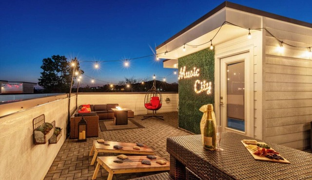 Rooftop Bliss | Karaoke & Games | Near Broadway
