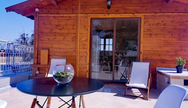 Rooftop chalet