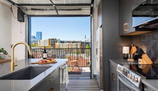 Rooftop Deck Skyline Views Downtown Penthouse