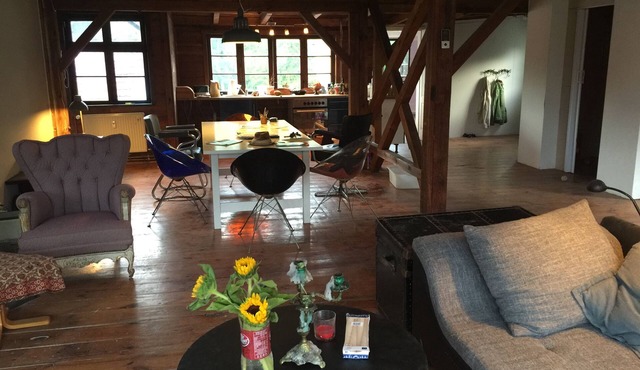 Rooftop loft by the lake, 3klm tesla