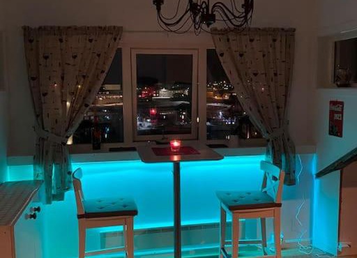 Rooftop view apartment