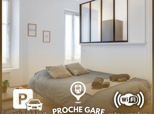 Room 203 Hyper Proche Gare 250m