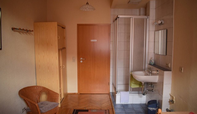 Room 21 with private toilet on the floor