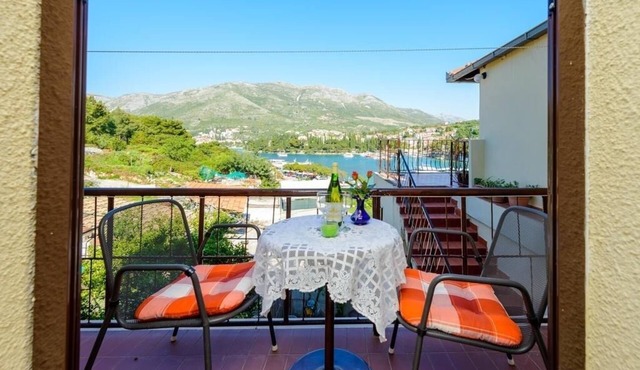 Room in Cavtat with Seaview, Balcony, Air condition, WIFI (3686-1)