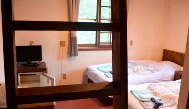 Room with loft maisonette type for 4 people/Kitaazumi-gun Nagano