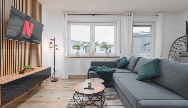 Roomfall Apartment Sinsheim with TG & Wi-Fi & balcony