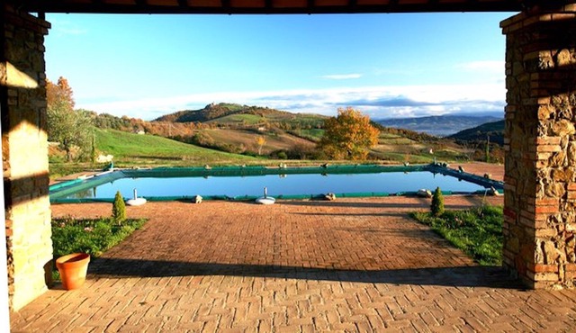 Rosato Shared Pool Family Fun Farm, San Venanzo, Italy