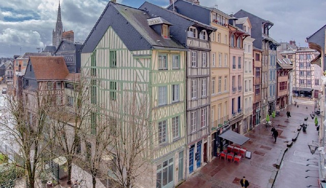 Rouen Hyper Centre T2 Charming pedestrian street