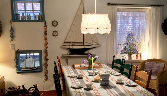 Ruhe und Erholung pur um dem Alltagsstress zu Entfliehen, Friesenhaus mit Garten