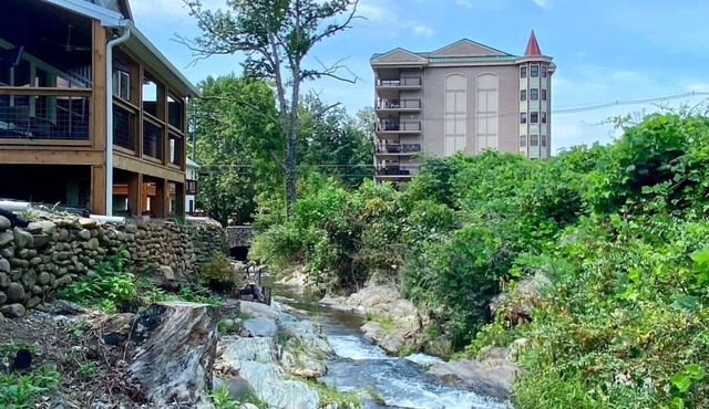 Rushing Water/Hot Tub/Walk 2 Downtown Gatlinburg