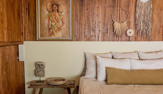 Rustic 2 bedroom jungle retreat with AC in the heart of Ubud