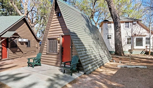 Rustic A-Frame Cabins with Modern Amenities near Garden of the Gods in Colorado Springs, Colorado