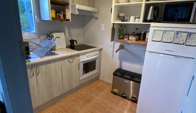 Rustic apartment with stunning views of Rio Mino and surrounding mountains.