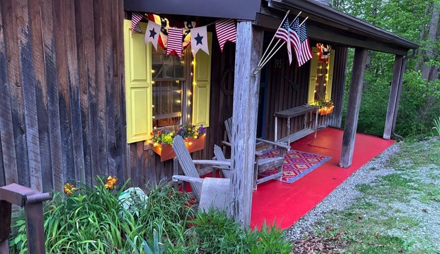 Rustic, Artsy & Cozy Getaway Cabin in Laurel Highlands- minutes from Ligonier