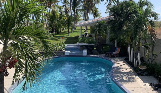 Rustic Beach House in El Roble Puntarenas Costa Rica on the Beach