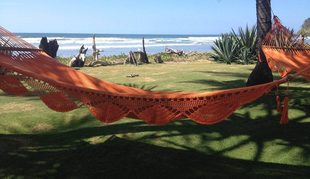 Rustic Beachfront Retreat in San Miguel, Guanacaste, sleeps 12