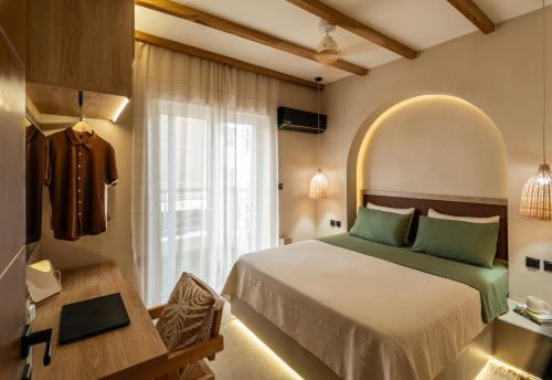 Rustic Boutique Apartment with Live Olive Tree, Private Parking & 1 Gbps Fiber Internet