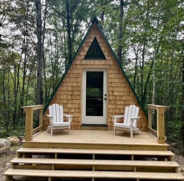 Rustic Cabin in Maine Woods-The Beech