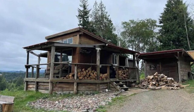 Rustic Cabin Wrap-around View