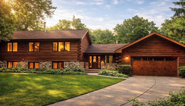 Rustic Charm: Pewaukee Lake Cabin, Sauna & Hot Tub
