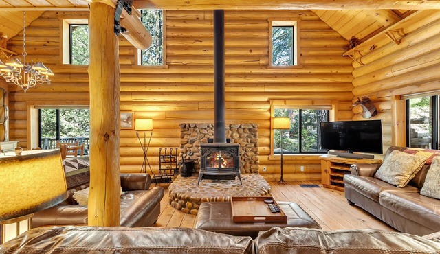 "Rustic Elegance - A Woodland Escape"