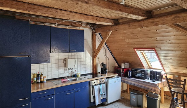 Rustic farm barn