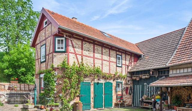 Rustic house on an old farm in the Southern Harz