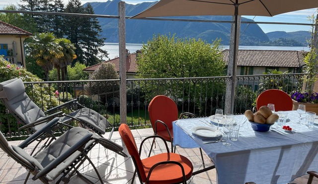 Rustic modern apartment with atmosphere at Lago Maggiore