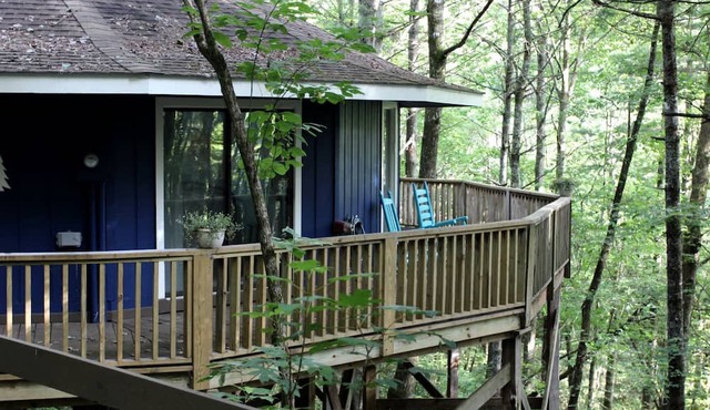 Rustic Tree Top Cabin in Sky Valley, Georgia