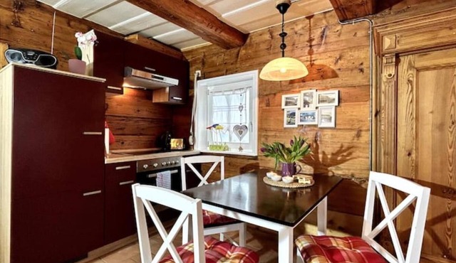 Rustikales Studio-apartment Blockstube im FH Selma