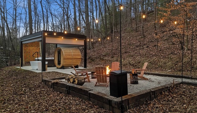 S'more Memories-Cold Plunge, Sauna & Hot Tub Wellness Retreat