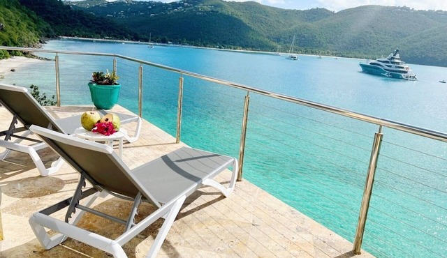Sailfish Villa Beachfront Magens Bay, St Thomas!