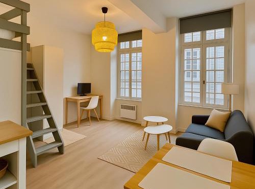 Saint Patrice Studio Proche Gare et Centre Rouen - Linge & Ménage Inclus