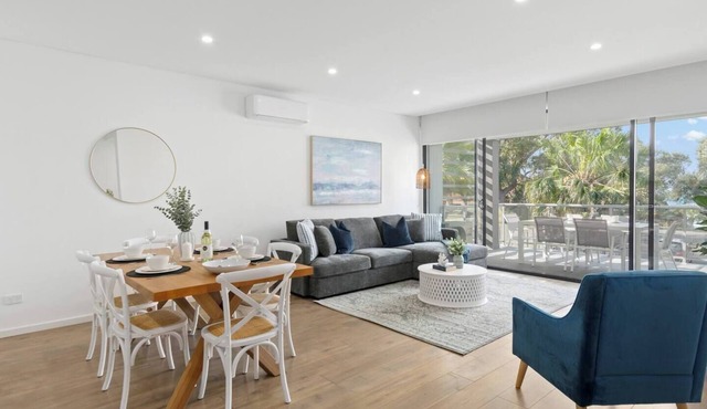 Saltwater Escape Contemporary Seaside Stunner
