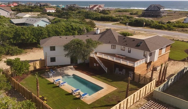 Salty Ober + Semi-Oceanfront with Private Pool