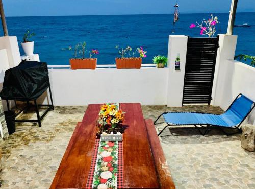 Samanthas Cove Private Beach House Oslob Cebu locals call it the White House